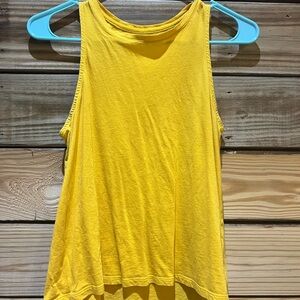 Yellow Sleeveless Women's Top